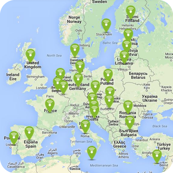 Fahrtenbuch für ganz Europa