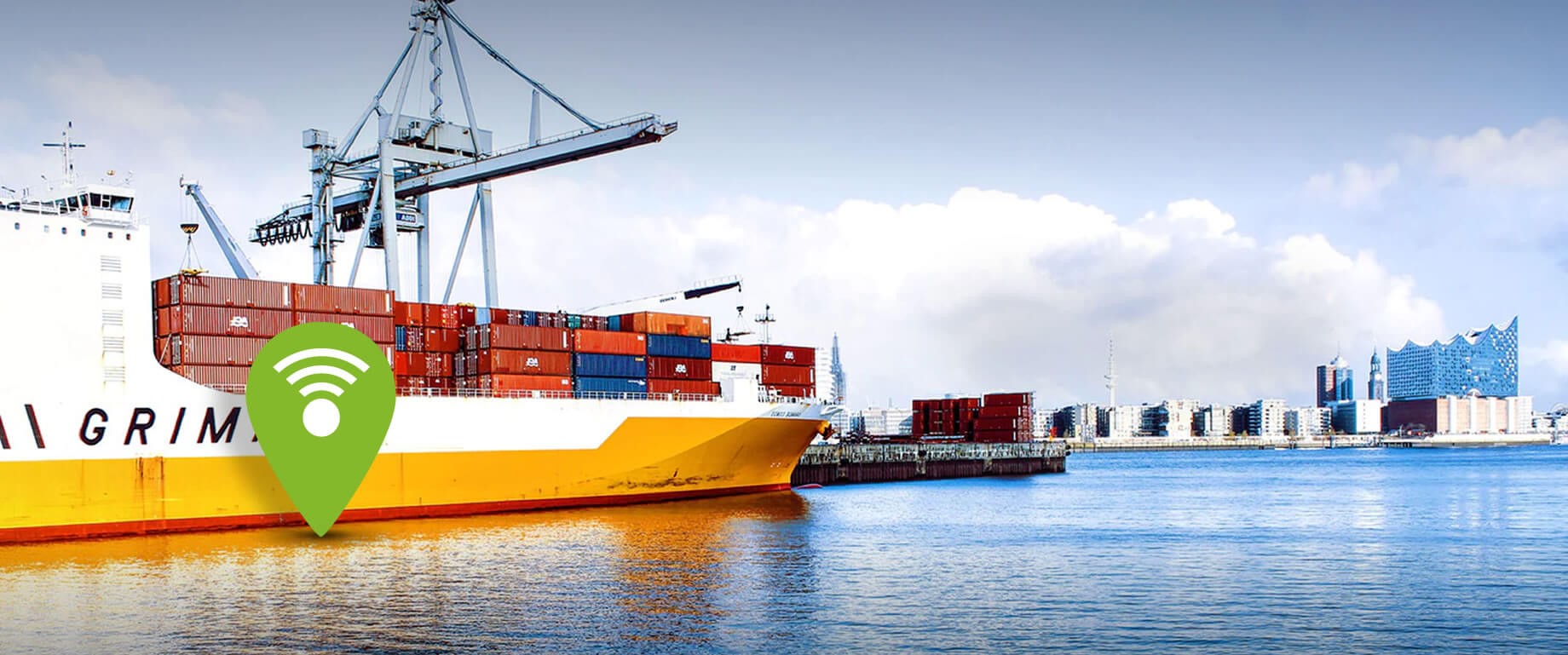 GPS tracker container