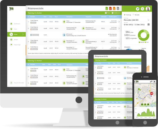 MKB Kilometerregistratie - online en app