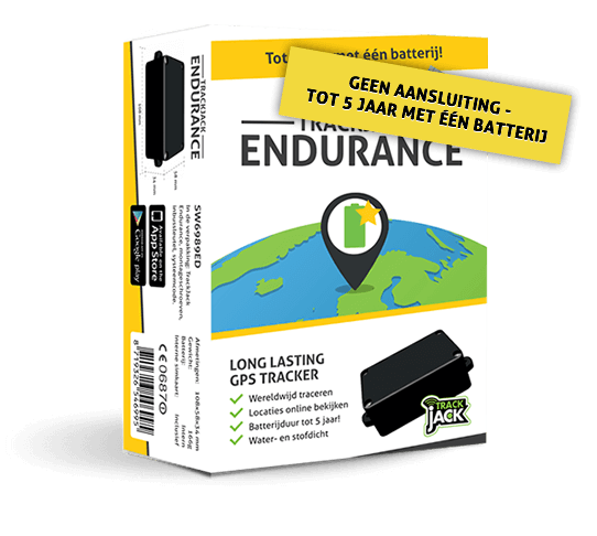Langwerkend GPS Track en trace systeem - TrackJack Endurance