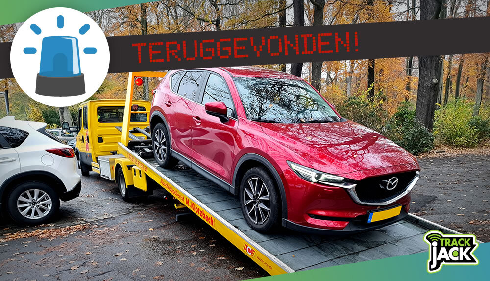 gps tracker vindt auto terug in Duitsland