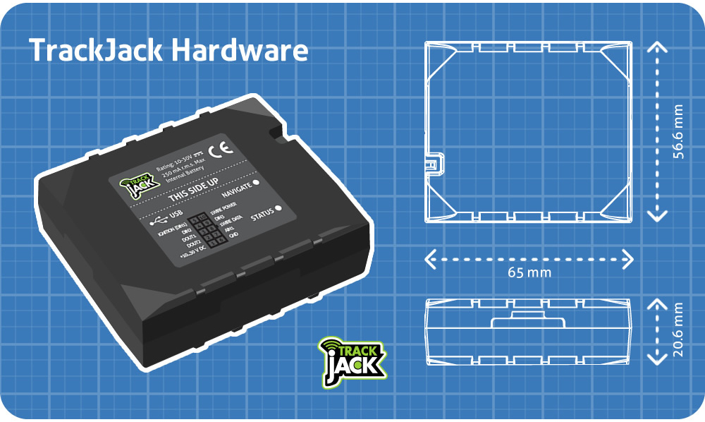 trackjack OTM motor gps tracker