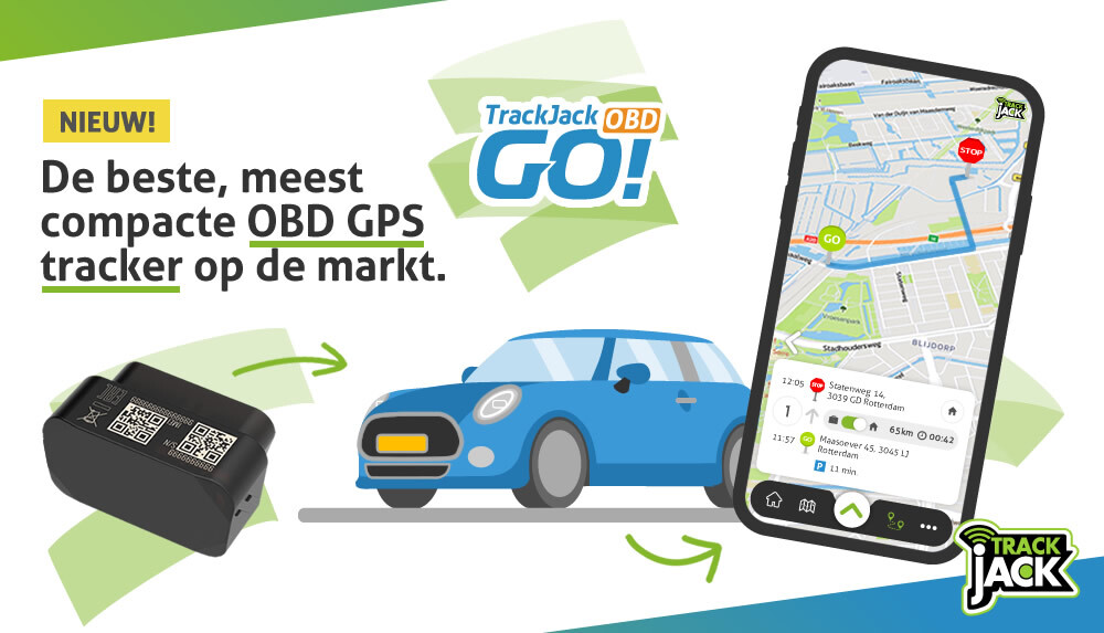 TrackJack GO! OBD ritregistratie