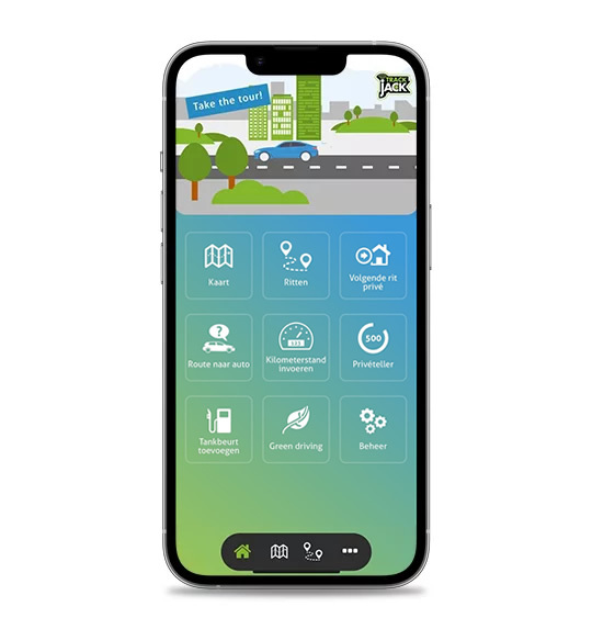 gps tracker kilometerregistratie app