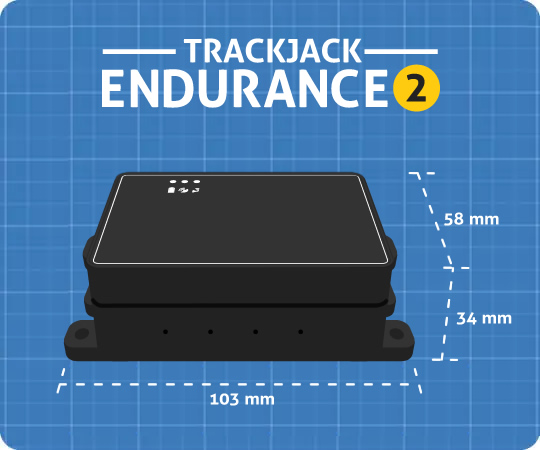 Endurance afmetingen gps tracker