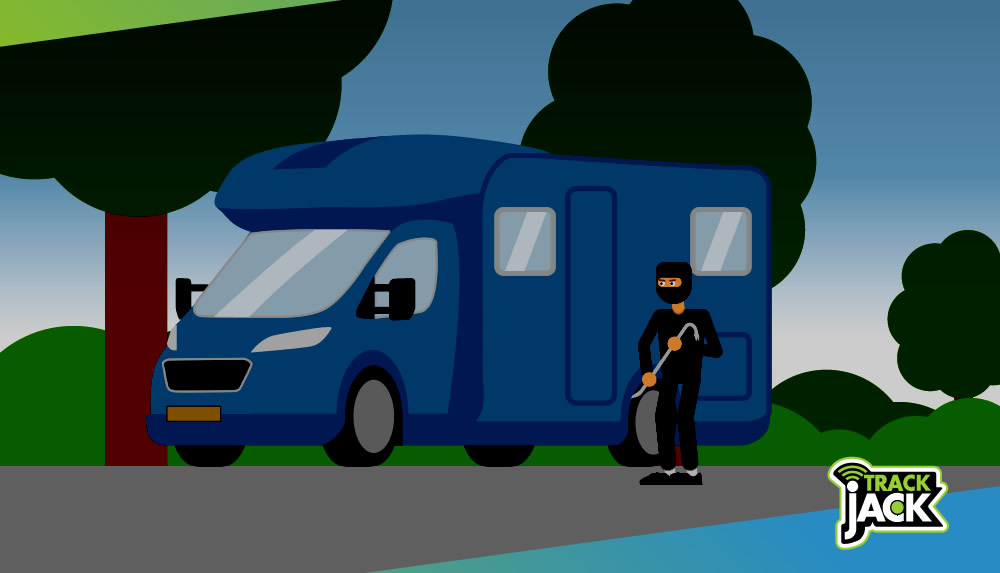 Campereigenaar installeert GPS tracker om campermaffia te voorkomen