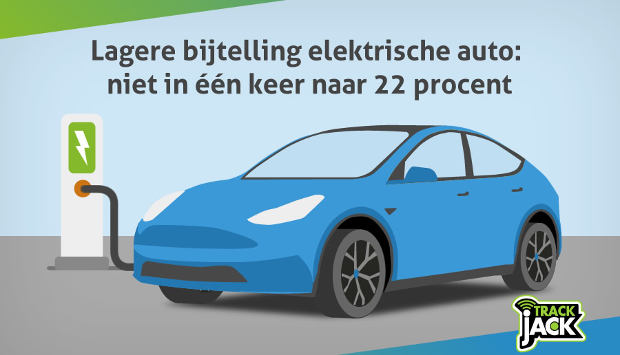 Elektrische auto aan laadpaal met lagere bijtelling elektrische auto