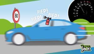 Waarschuwing bij te hard rijden in auto door irritante piep volgens nieuwe EU-regels