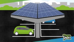 zonnepanelen trackjack bijtelling