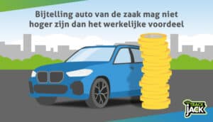 Auto van de zaak met bijtelling die niet hoger is dan het werkelijke voordeel