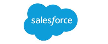 Logo Salesforce. Ga naar Koppelingen