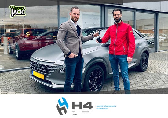 kilmeterlease via kilometerregistratie van h4 en TrackJack