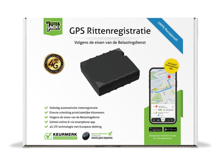 Rittenregistratie kastje TrackJack PRO Fiscaal met keurmerk - TrackJack. Ga naar Bekijk de levels