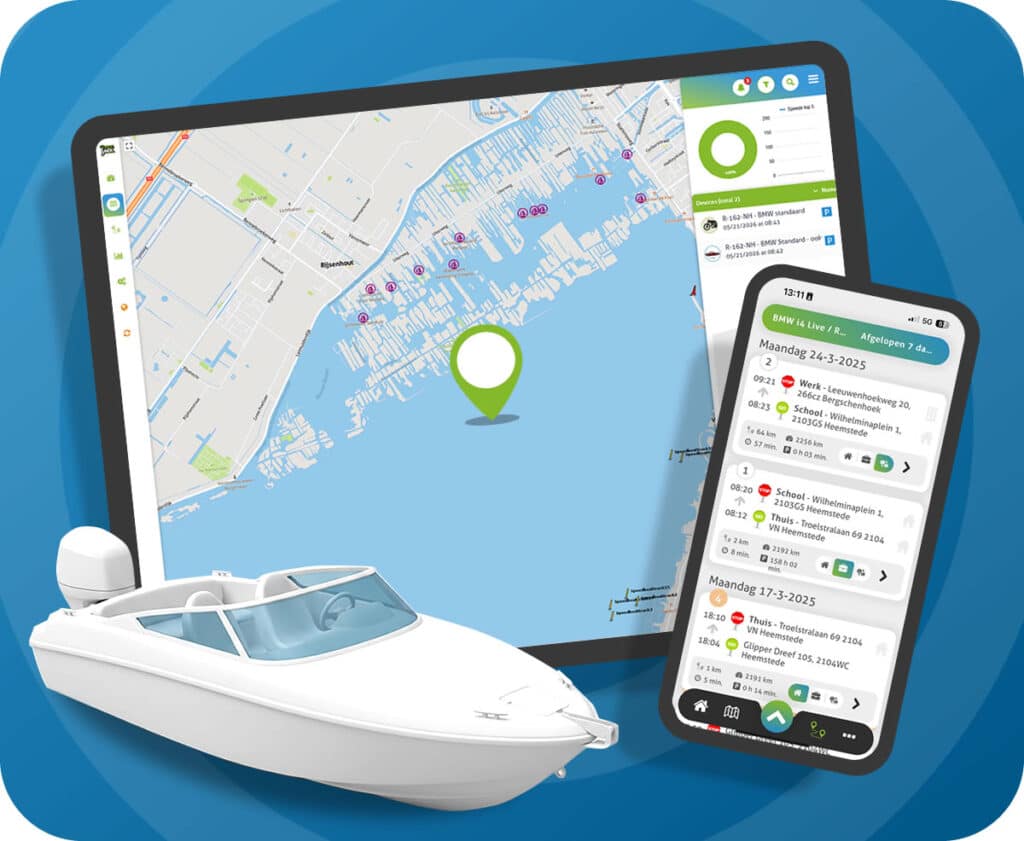 Boot GPS tracker: de TrackJack Marine trackers voor boten - TrackJack
