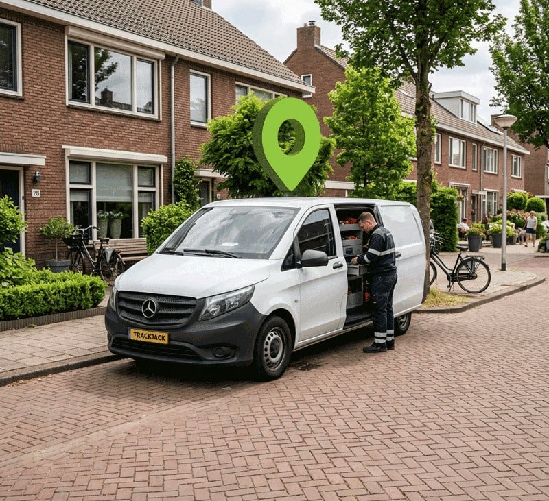 Rittenregistratie installatie op locatie - TrackJack