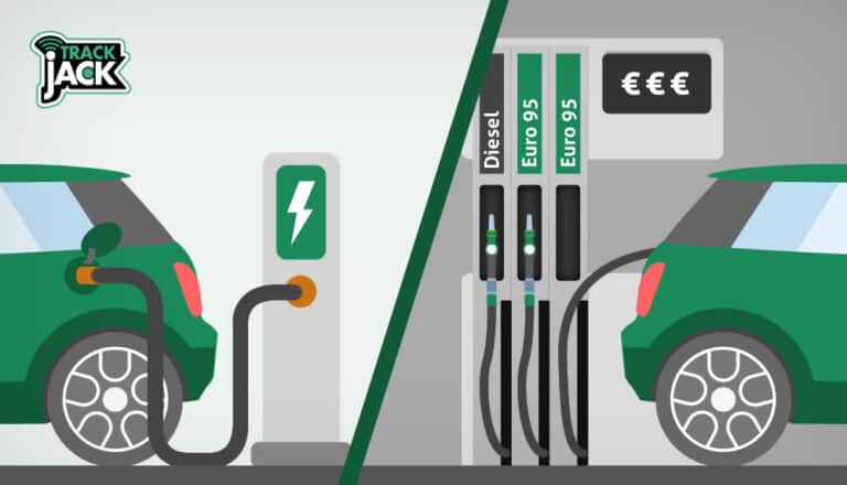 Zakelijke auto met verbrandingsmotor waarvoor werkgevers vanaf 2027 mogelijk pseudo-eindheffing moeten betalen